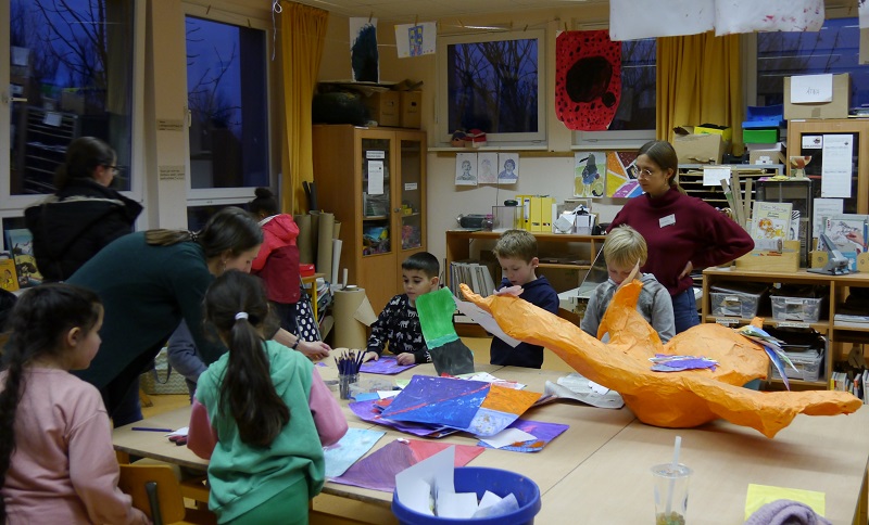 Tag der offenen T&uuml;r - Mitmachangebot im Atelier