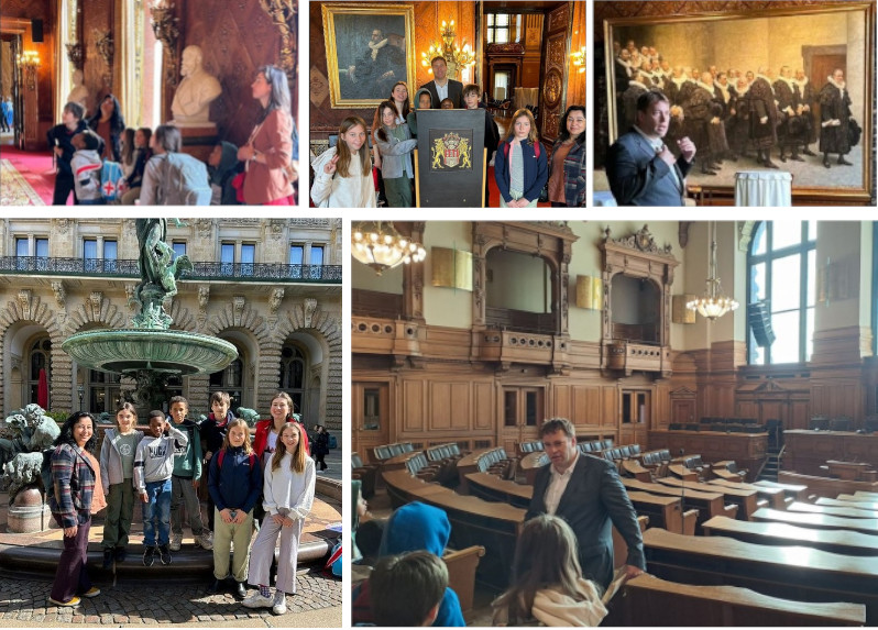 Besuch im Rathaus