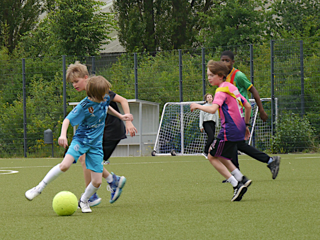 50 Jahre Burgweide - Sportfest Fu0ball