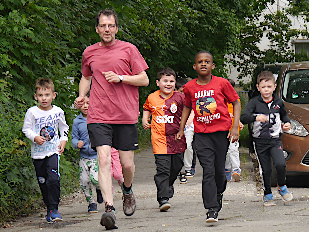 50 Jahre Burgweide - Sportfest Spendenlauf