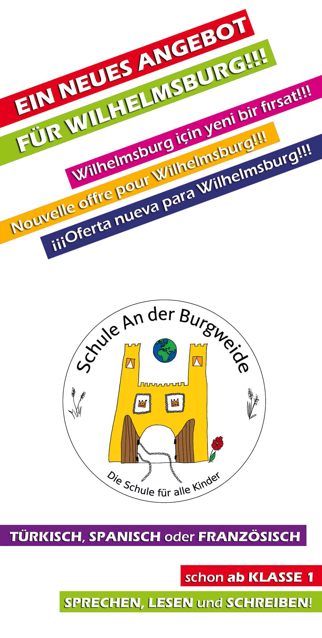 Flyer Mehrsprachigkeit Flyer Mehrsprachigkeit